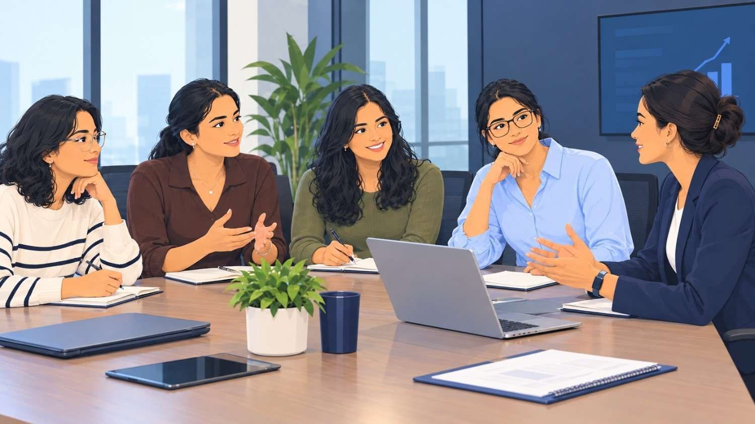 The Sorbet Labs team in a planning meeting around a conference table